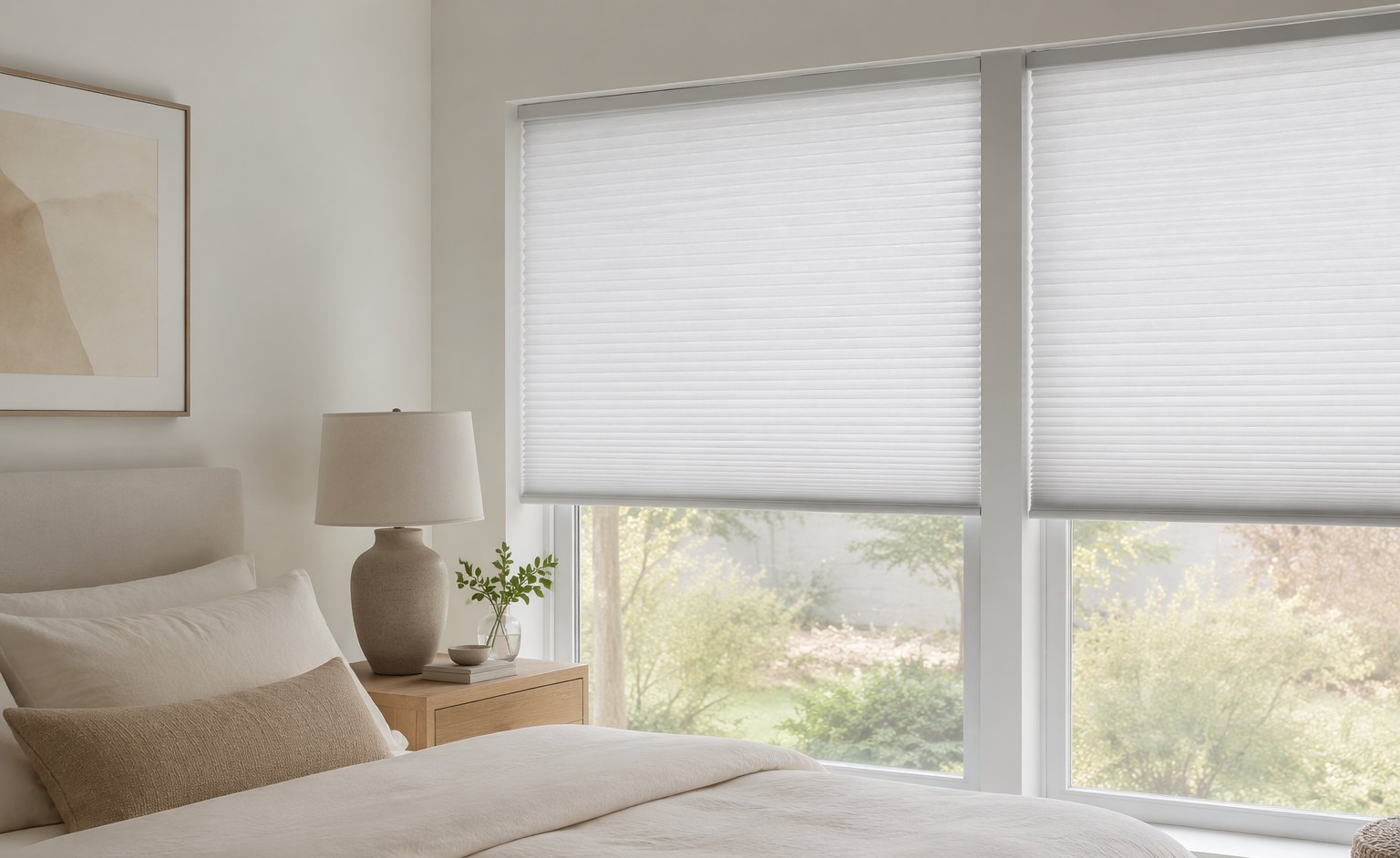 Honeycomb Shades installed by TruShade