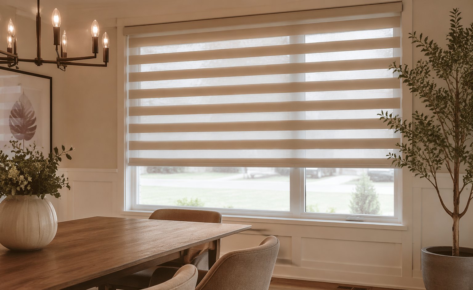 Zebra Shades installed by TruShade